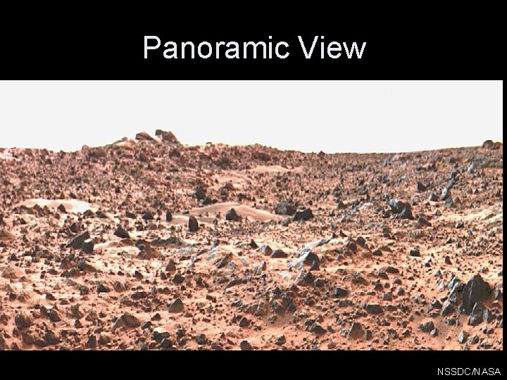 Panoramic View NSSDC/NASA 