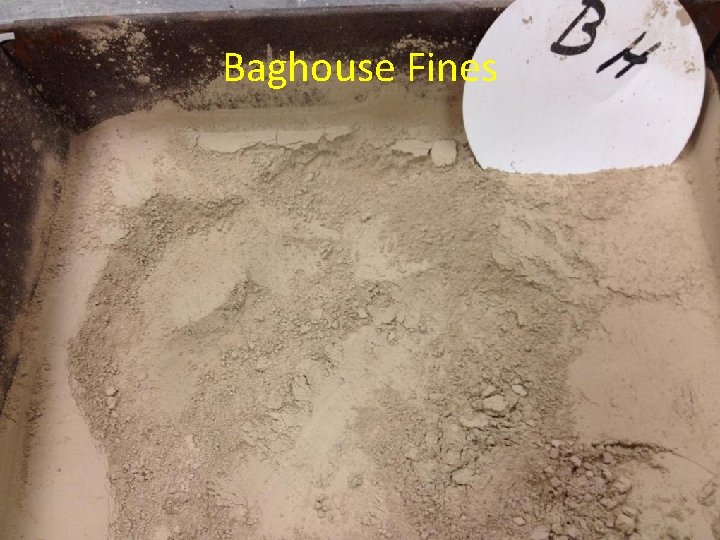 Baghouse Fines 