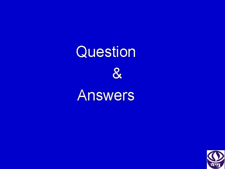 Question & Answers 