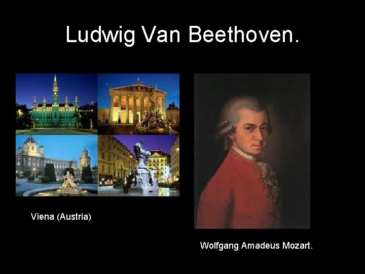 Ludwig Van Beethoven. Viena (Austria) Wolfgang Amadeus Mozart. 