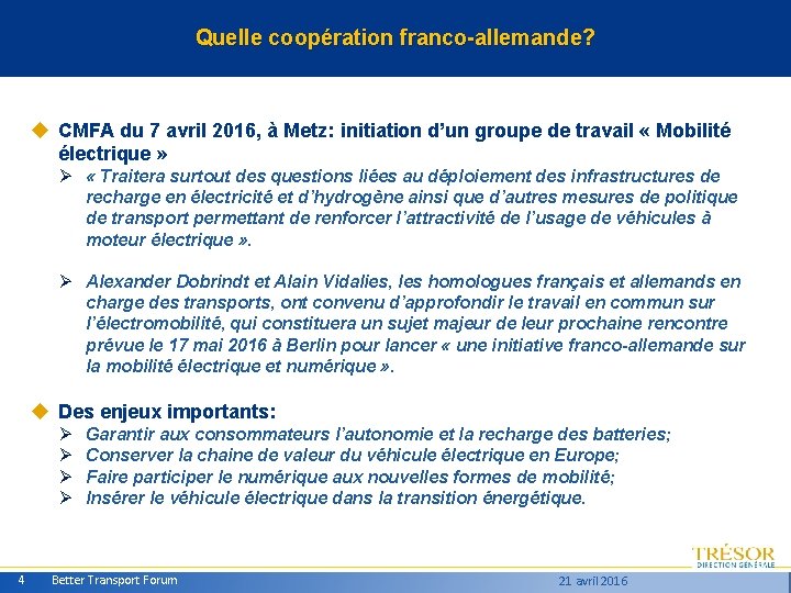 Quelle coopération franco-allemande? CMFA du 7 avril 2016, à Metz: initiation d’un groupe de