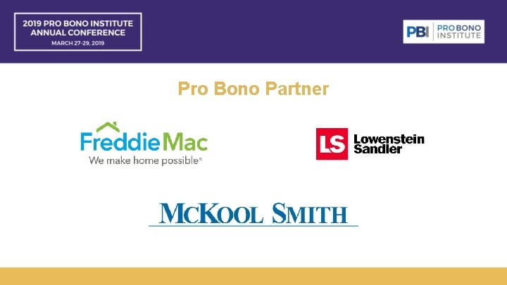Pro Bono Partner 