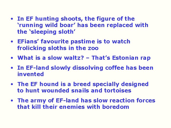  • In EF hunting shoots, the figure of the ‘running wild boar’ has