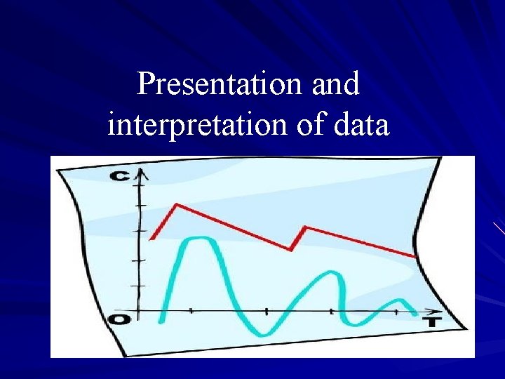 Presentation and interpretation of data 