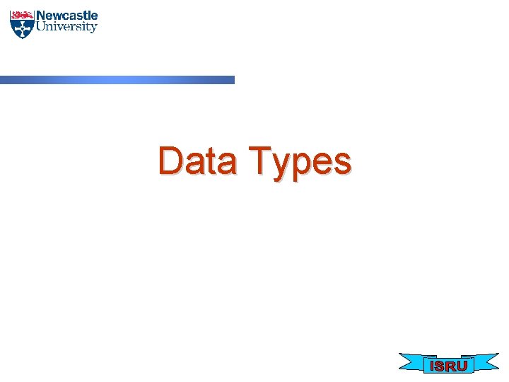 Data Types 