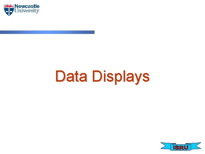 Data Displays 