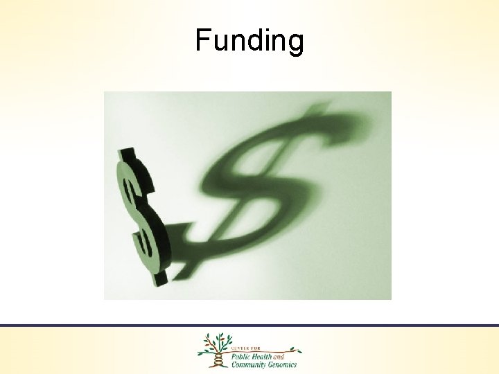 Funding 