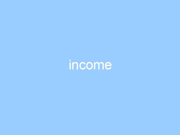 income 