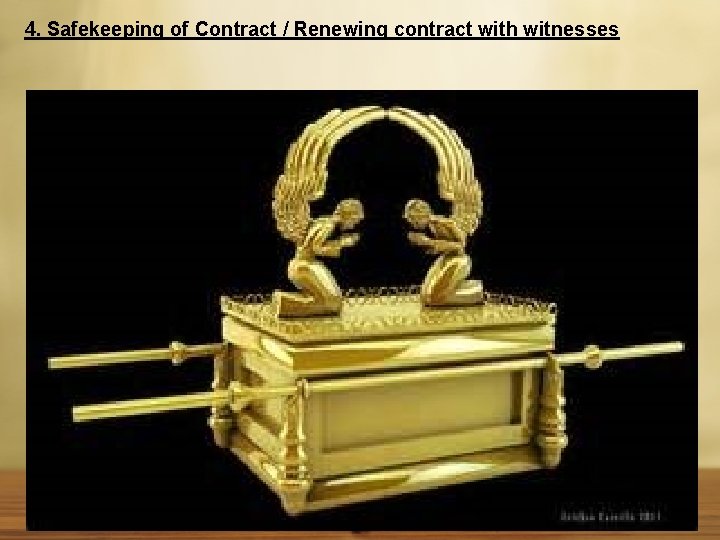 4. Safekeeping of Contract / Renewing contract with witnesses 