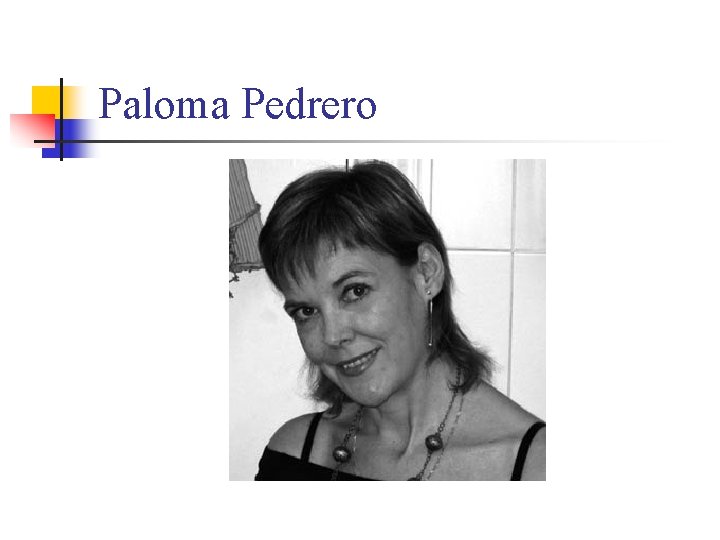 Paloma Pedrero 