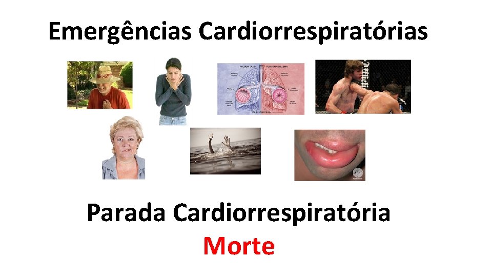 Emergências Cardiorrespiratórias Parada Cardiorrespiratória Morte 