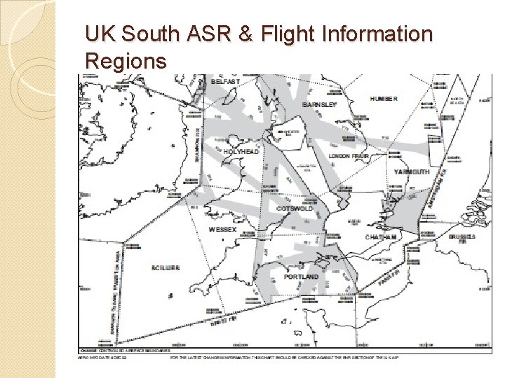 UK South ASR & Flight Information Regions 