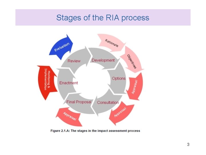 Stages of the RIA process 3 