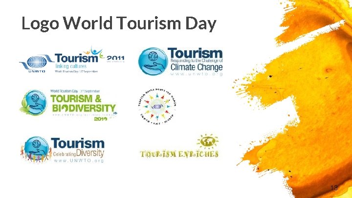 Logo World Tourism Day 13 