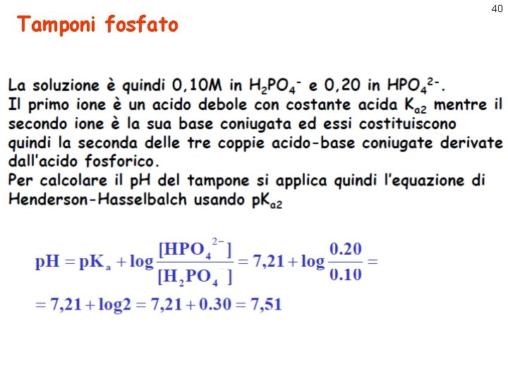 Tamponi fosfato 40 