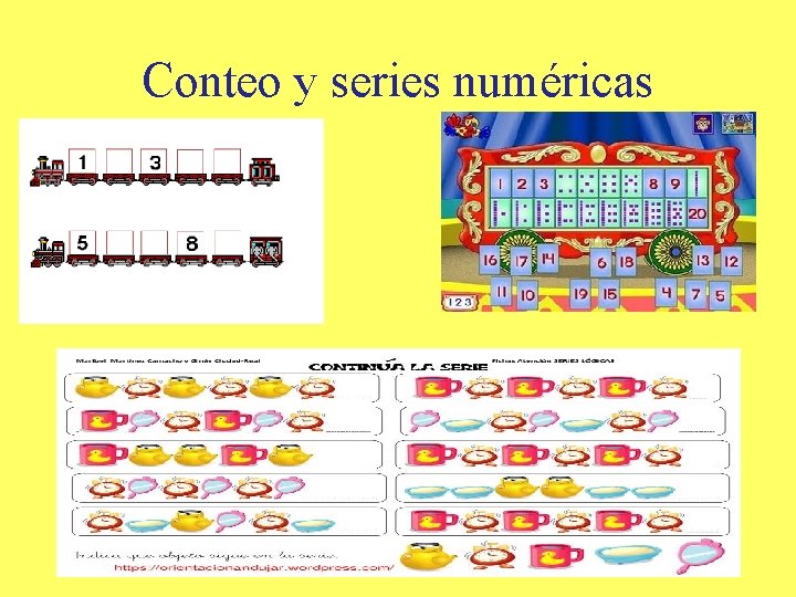 Conteo y series numéricas 