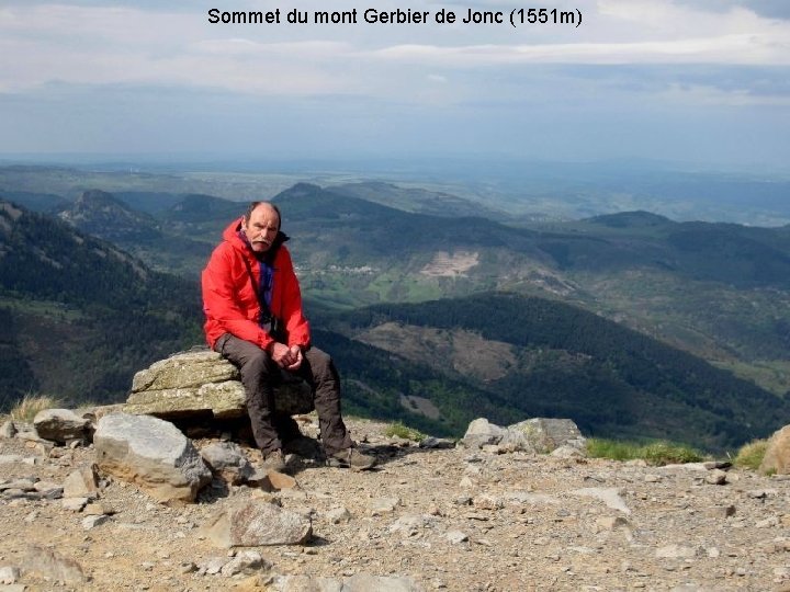 Sommet du mont Gerbier de Jonc (1551 m) 