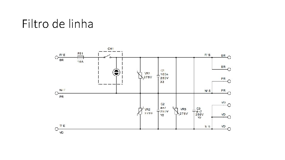 Filtro de linha 