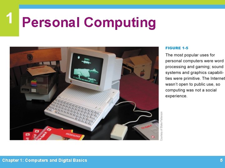1 Personal Computing Chapter 1: Computers and Digital Basics 5 