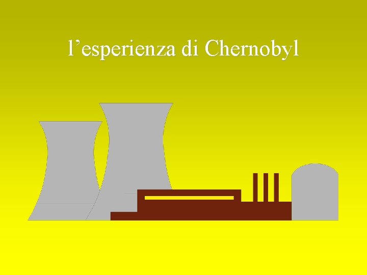 l’esperienza di Chernobyl 