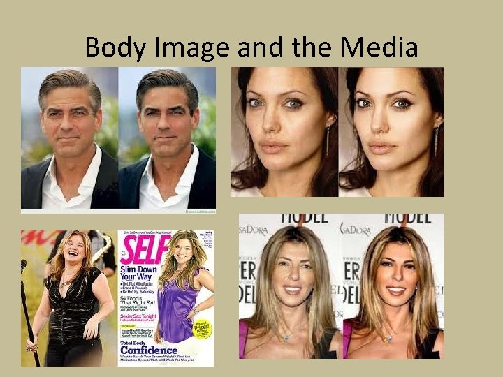 Body Image and the Media Body Image and the Media
