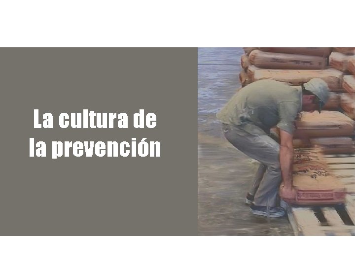 La cultura de la prevención 