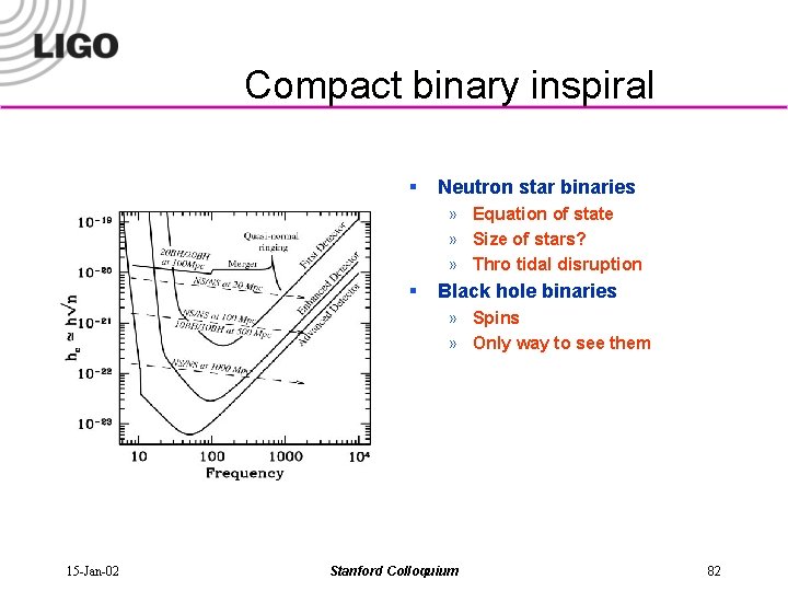 Compact binary inspiral § Neutron star binaries » Equation of state » Size of