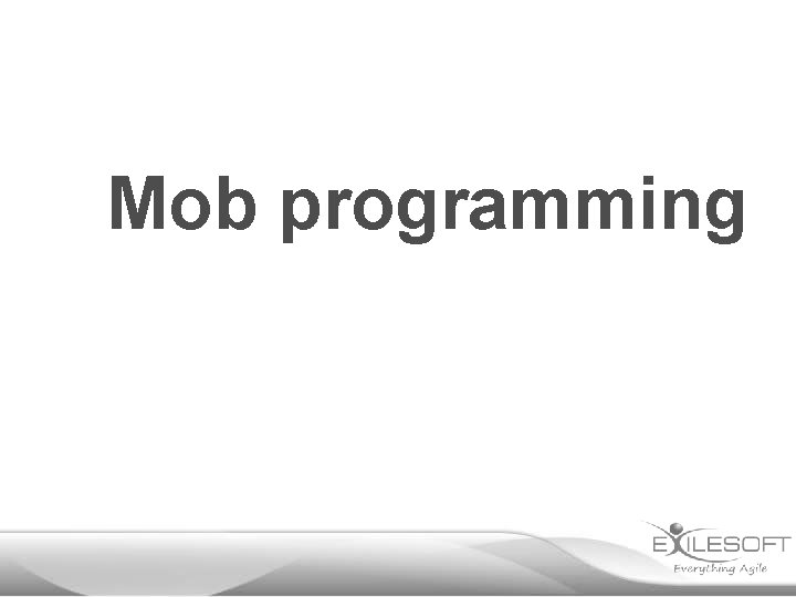 Mob programming 