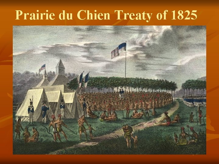 Prairie du Chien Treaty of 1825 