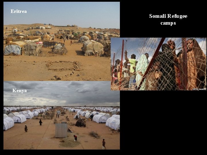 Eritrea Kenya Somali Refugee camps 