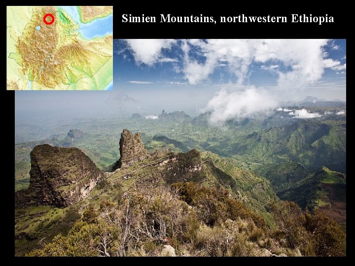 Simien Mountains, northwestern Ethiopia 