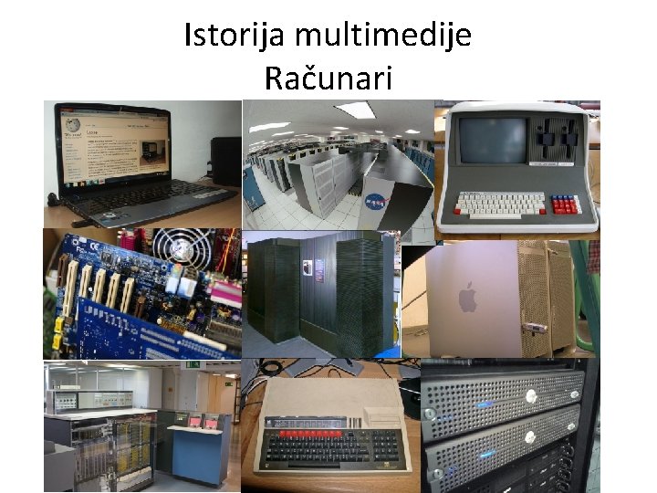 Istorija multimedije Računari 