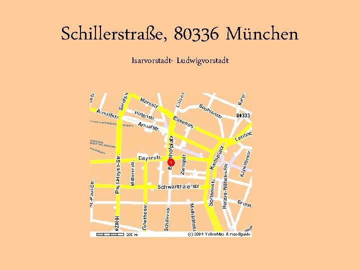 Schillerstraße, 80336 München Isarvorstadt- Ludwigvorstadt 