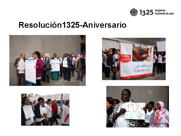 Resolución 1325 -Aniversario 