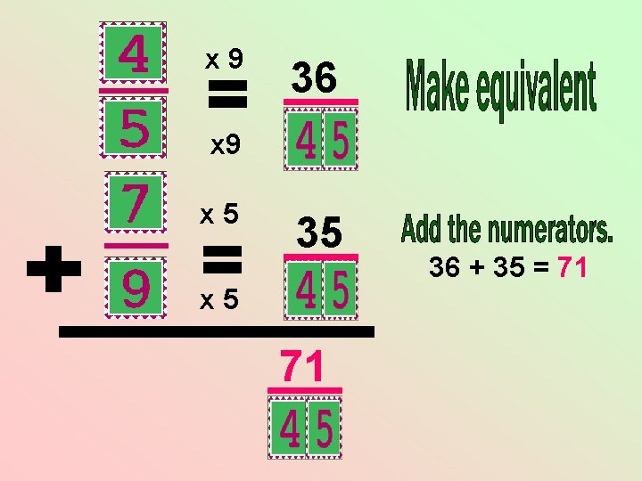 x 9 36 x 9 x 5 35 x 5 71 36 + 35 x 9 36 x 9 x 5 35 x 5 71 36 + 35