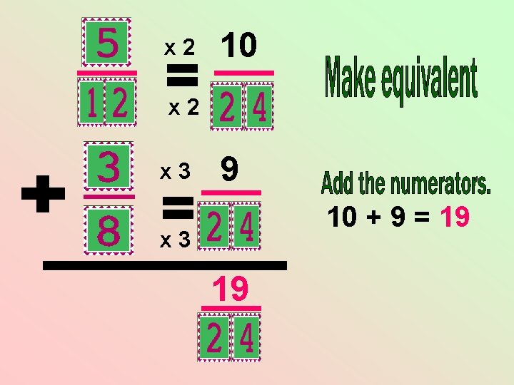x 2 10 x 2 x 3 9 10 + 9 = 19 x x 2 10 x 2 x 3 9 10 + 9 = 19 x