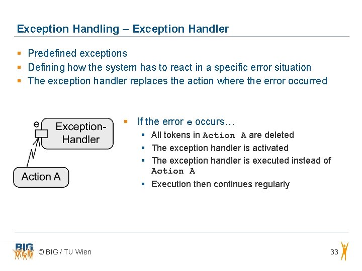 Exception Handling – Exception Handler § Predefined exceptions § Defining how the system has Exception Handling – Exception Handler § Predefined exceptions § Defining how the system has
