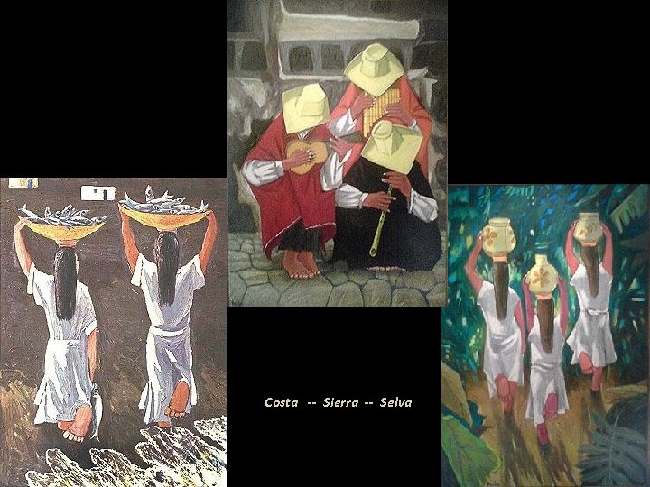Costa -- Sierra -- Selva 