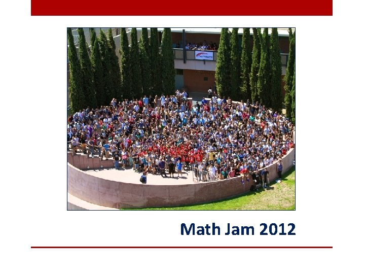 Math Jam 2012 