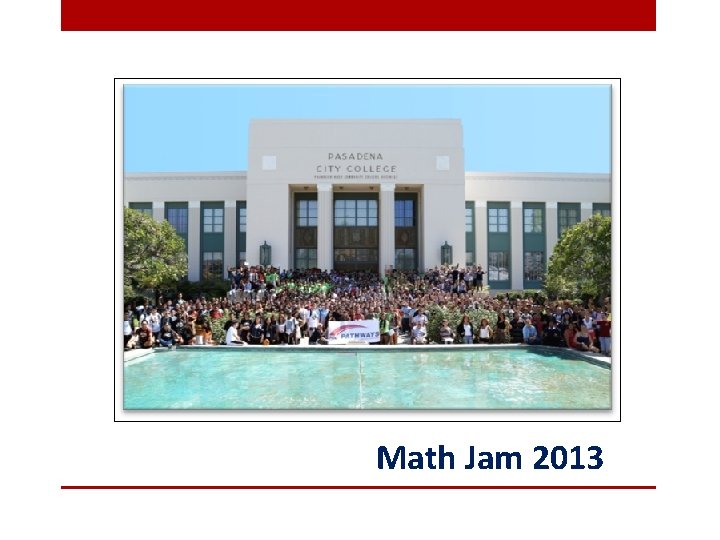 Math Jam 2013 