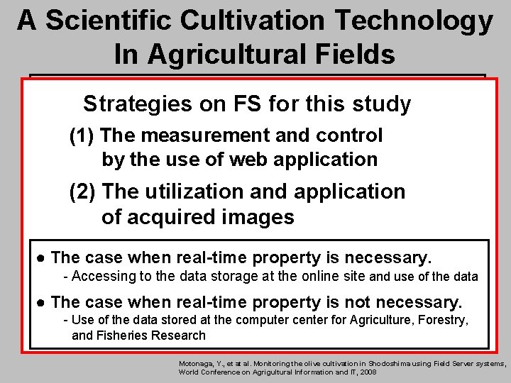 A Scientific Cultivation Technology In Agricultural Fields Strategies on FS for this study (1)
