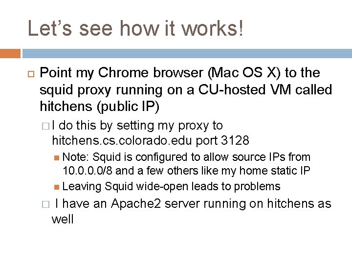 Let’s see how it works! Point my Chrome browser (Mac OS X) to the