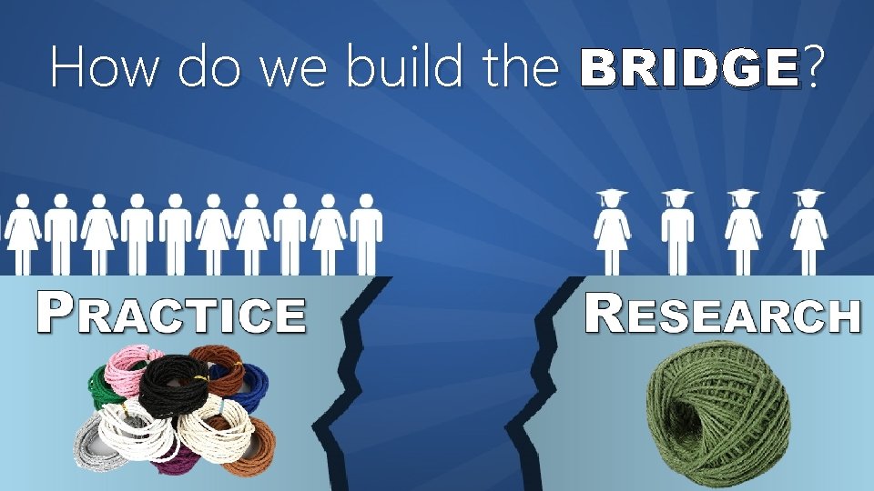 How do we build the BRIDGE? 