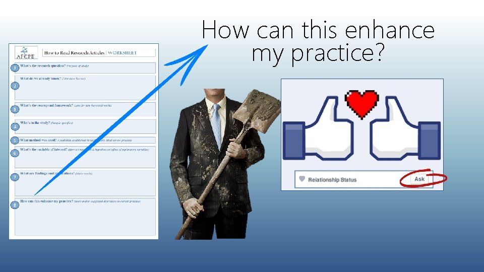 How can this enhance my practice? 