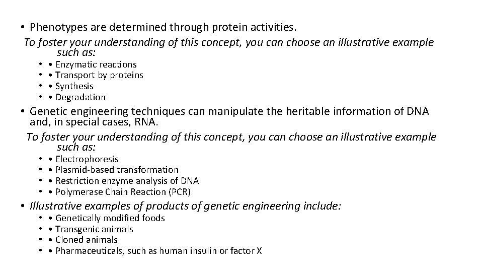 • Phenotypes are determined through protein activities. To foster your understanding of this • Phenotypes are determined through protein activities. To foster your understanding of this