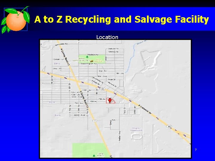 A to Z Recycling and Salvage Facility Location 7 