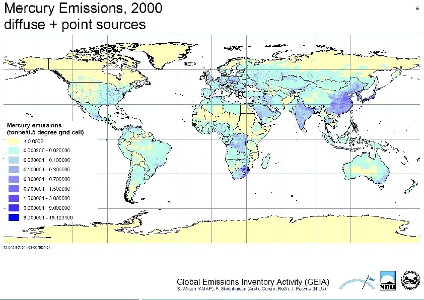 Mercury overview of global emissions transport and effects