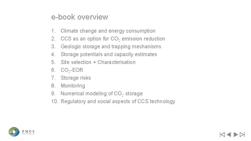 e-book overview 1. 2. 3. 4. 5. 6. 7. 8. 9. 10. Climate change