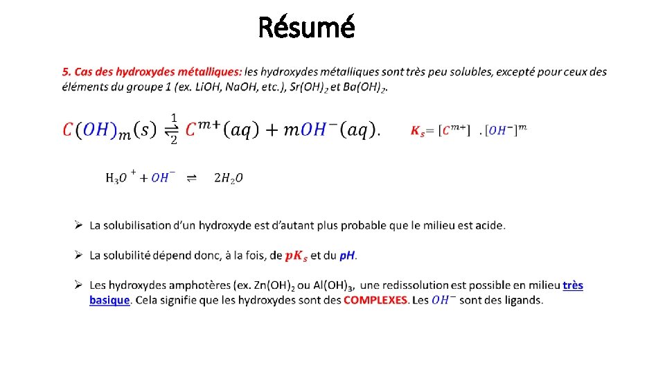 Résumé 