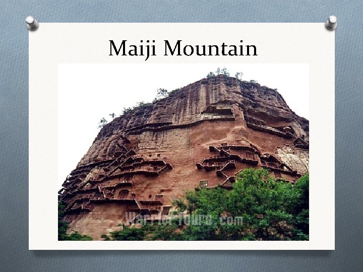 Maiji Mountain 